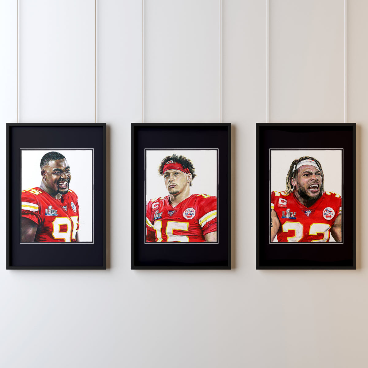 Limited Edition Jamaal Charles art print – Art By Caitlyn Snelling