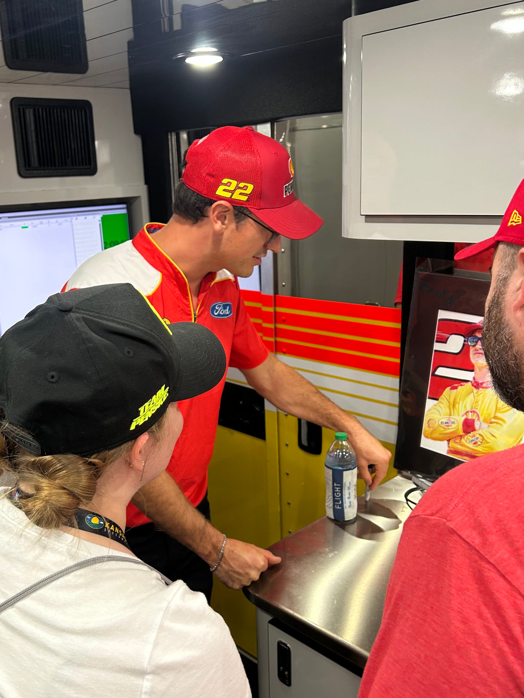 Joey Logano Original Drawing