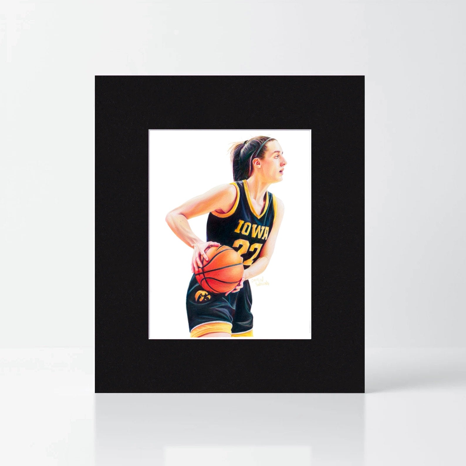 Caitlin Clark Art Print