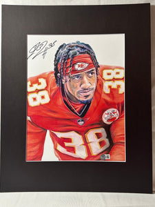 Autographed Need for Sneed Print